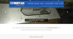 Desktop Screenshot of extingueplaga.cl